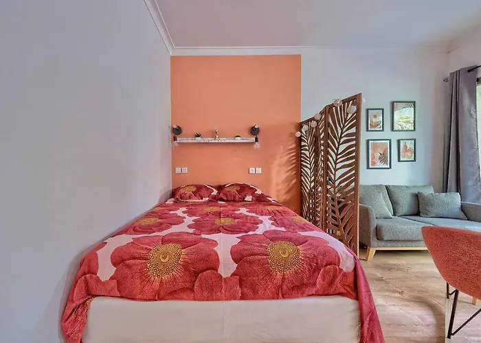 Cosy A 30 Metres De La 昂蒂布